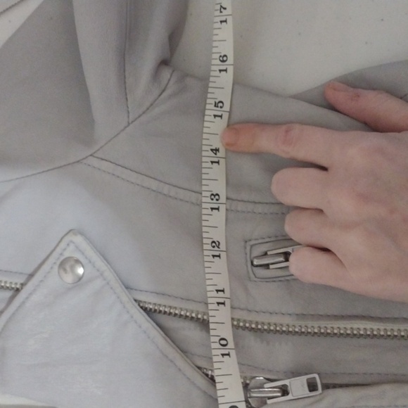 IRO Luiga  Lamb Leather Jacket biker Moto style - Picture 12 of 16